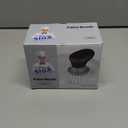 MR.SIGA Dish Scrub Brush, Palm Brush Dish Scrubber with Ergonomic Grip, Kitchen Brushes for Dishes, Gray, Pack of 2