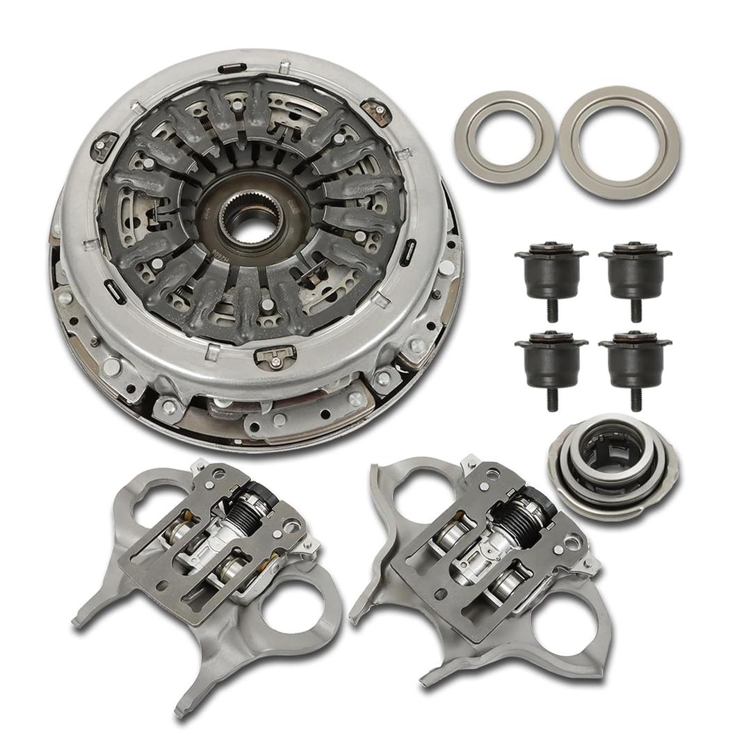 6DCT250 DPS6 Transmission Dual Clutch Fork Kit Replacement for Focus Fiesta 2012-2019