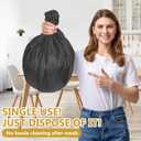 2 x XSEINO 8 Pack 54" x 108" Premium Black Plastic Table Cloth,Disposable Rectangle Tablecloths Waterproof Table Cover for Birthday Wedding Anniversary Graduation Party Decorations Supplies