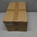 Amazingcraft Gift Bags 8x4.25x10.5 100Pcs White Paper Bags with Handles Bulk for Wedding, Party Favor, Grocery, Shopping, Retail, Merchandise Medium Kraft Paper Sacks