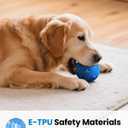 Interactive Dog Toys Ball, 2025 Upgraded Self Moving Balls and Vibrating Ball for Dogs, E-TPU Safety Material Electric Dog Toys to Keep Them Busy Rolling Balls for Small Medium Large Dogs (Blue)
