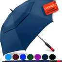 SIEPASA Golf Umbrella Large 62/68/72 Inch Automatic Open Golf Umbrella Extra Large Oversize Double Canopy Vented Umbrella Windproof Waterproof for Men and Women.