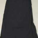 SolyJfux Autumn Winter Wool Knit Skirt Women's Solid Color High Waist Elastic Skirt Size M