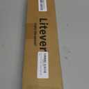 Litever Under Cabinet Lights Plug in, 6 pcs 12 Inches LED Light Strip Bars, Super Bright Dimmable Linkable for Kitchen Counter Above Cabinets Shelf Workbench Desk Closet Lighting Daylight 5000K