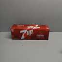 7UP Cherry Flavored Soda, 12 fl oz cans, 12 pack. no BBD