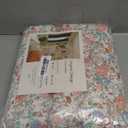 Boho Floral Duvet Cover Queen Soft Cotton Aesthetic Floral Bedding Sets French Style Pink Blue Flower Branches Duvet Cover Chic Shabby Garden Floral Comforter Cover Botanical Queen Size Bedding Sets (Queen(90"x90"))