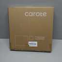 CAROTE 12" Silicone Lid for Pots, Pans and Skillets, Pot Lid With Heat Resistant Silicone Rim and Tempered Glass, White