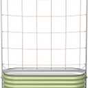 Vego Garden 5.0ft Long Tomato Metal Frame Trellis, Garden Trellis for Climbing Plants Like Cucumber Beans Tomatoes & Vines, (Garden Beds Not Included)