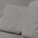 Nestl 2 Pack Toddler Pillow for Sleeping 13 x 18, Small Kids Pillow for Travel, Car, School, Nap, & Toddler Bed, Machine Washable Soft Cotton Child 2 Year Old and Up - White