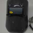 TOPDC Welding Helmet 3.86"x1.61", Flip Front Welding Mask with Adjustable Headgear, Shade 11 (TD-LY800B Black)