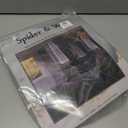 Seasons Giant 30" Posable Spider with Mega Yard Web Outdoor Halloween Decoration, 23 x 18 Feet Web