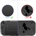 2 x Soft Case Compatible with Nintendo Switch 2, Clear Cover Compatible with Nintendo Switch 2 with 6 Thumb Grips, TPU Protective Case for Switch 2, Shockproof, Anti-Scratch, Ergonomic Grip Design