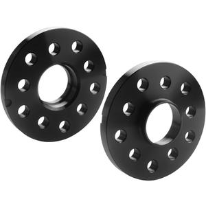 GAsupply 5X100 & 5X112 Wheel Spacers, Fit for Audi TT A3 A4 A6 A8 S4 S6 S8 Volkswagen Golf, 15mm Hubcentric Forged Spacer, Sphere Seat | Hub Bore 57.1mm (black)