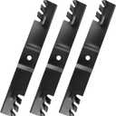 02005019-X Gator Mulching Blades for 60" Deck, 942-04415 Mower Blades Compatible with Cub Cad-et Z-Force/Tank L60 LZ60 S60 SZ60 Pro Z 100 160-L, Replaces 01005338, 742-04415, 3 Pack