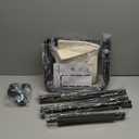 STO STO Laundry Hamper, 90L Rolling Laundry Sorter Cart with Removable and Washable Liner Bag, Clothes Hamper with Wheels and Metal Handle for Laundry Room and Bedroom (1-Section, Beige)