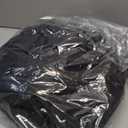 GSOU SNOW Mens Ski Jacket Baggy Snowboard Jacket Womens Insulated Snow Jacket Waterproof Windproof Loose Ski Coat for Skiing (Small, Black)