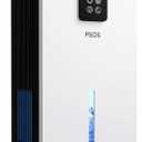 Dehumidifier, Dehumidifiers for Home, 98 OZ Water Tank (1000 sq.ft) Quiet dehumidifiers for Basement Bedroom Bathroom with Auto Shut Off, Humidity monitoring, 7 Colors LED Light(White)