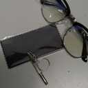 Blue Light Blocking Glasses for Women Men Classic Semi Rimless Fake Nerd Anti Blue Ray Computer Eyeglasses