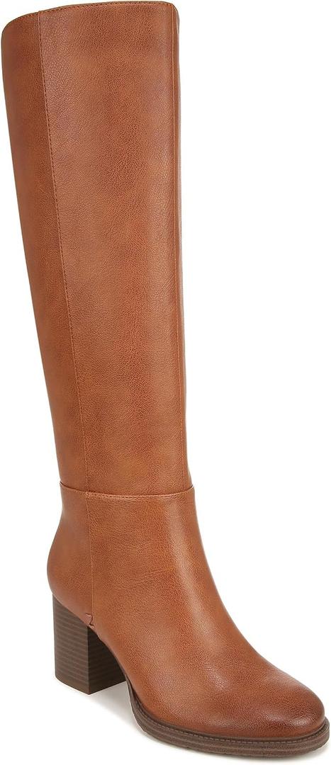 ZODIAC Women's, Riona Block Heel Tall Boot, Brown Size US 9