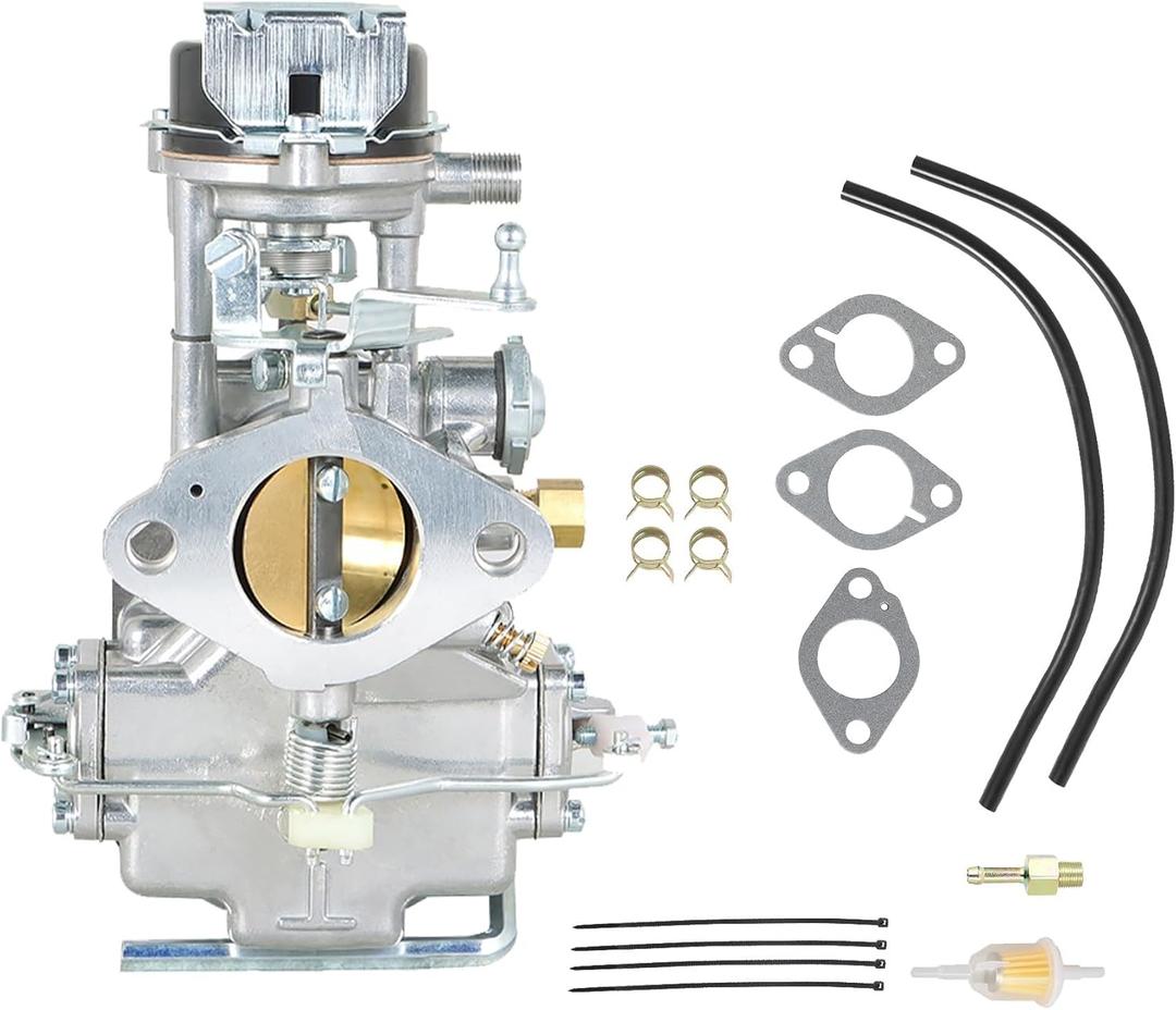 Silscvtt Carburetor Carb Replacement for Ford Mustang Falcon Comet 1963-1969 Vehicles With 170 Cid or 200 Cid Inline Six Engines