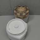 Cuisinart Ice Cream Maker Machine, 1.5 Quart Sorbet, Frozen Yogurt Maker, Double Insulated, White, ICE-21P1