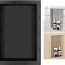 Uni-Green Ready Tile Shower Niche Shelf 17"X25"X4"Inside 14"X22" - - Water and Leak Proof Large Wall Niche Insert