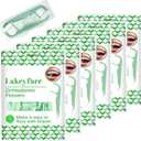 300 Count Orthodontic Flossers for Braces with Floss Dispenser, Braces Flossers for Kids Teeth & Adults, Dental Floss for Braces, Dental Floss Picks, 50 Count Bag, (Pack of 6)