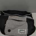 PetAmi Dog Front Carrier Backpack, Adjustable Dog Pet Cat Chest Carrier Backpack, Ventilated Dog Carrier for Hiking Camping Travel, Small Medium Puppy Large Cat Carrying Bag, Max 15 lbs, Gray