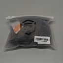 Charmo Tummy Control One Piece Swimsuits for Women Ruched Bathing Suits Strappy V Neck Monokini (Medium, #1a Black)