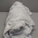 80 Inch Christmas Tree Skirt, Extra Large Thick Faux Fur, White Plush Velvet for Merry Christmas Party Decor