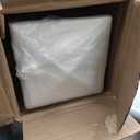 Mayne Rockport Double Arm Mail Post - White - 18in L x 23in W x 56.5in H - Standard Post, 2x Paper Holder Arms (5811-W)