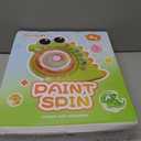 HAYXUN Dinosaur Paint Spin Art Machine Kit, Arts and Crafts for Kids Ages 4-8 Variable Speed Painting Spinner Toys Kits, Art Supplies Birthday Gifts for Boy Girl Ages 6 7 8 9 10 11 12