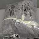 Cozy Bliss Checkered Faux Rabbit Fur Grey Throw Blanket, Soft Fuzzy Fluffy Minky Furry Blankets for Couch, Bed (50 * 60 Inches Light Grey)