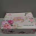 Pink Birthday Party Decorations, Happy Birthday Aluminum Foil Balloons, Foil Star Balloons, Ribbon Foil Curtains, suitable for girls, ladies, princesses' party decorations.(Pink)