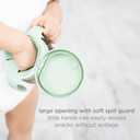Ubbi Tweat Snack Containers for Kids & Toddlers, BPA-Free Tritan Spill-Proof Toddler Snack Cups, Portable Travel Food Storage, Summer Essentials for Kids, Sage Green & Blush Pink