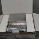 Sailnovo Pasta Maker Machine, 180 Roller Pasta Maker, 9 Adjustable Thickness Settings 2-in-1 Noodles Maker with Rollers and Cutter, Perfect for Spaghetti, Fettuccini, Lasagna or Dumpling Skin Silver