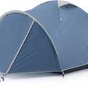 Naturehike P-Plus 3-4 Person Camping Tent with Vestibule, Waterproof Windproof 3 Person 4 Person Tents for Camping (Blue)