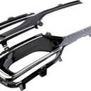 AUTOKAY Front Left and Right Fog Light Bezels Fit for Hyundai Santa Fe Sport 2017 2018 Only 2.0L