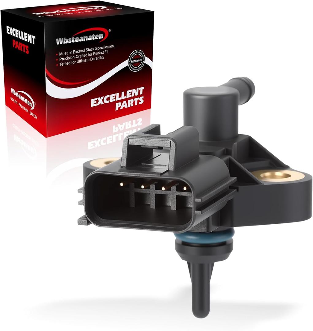 MAP Sensor Manifold Absolute Pressure: 5C3Z-9G576-AA 5C2E-9G756-AC Compatible with 2005-13 Ford E150 E250 E350 5.4L, 2004-10 F150 5.4L, 2005-11 Crown Vic 4.6L, 2005-10 Mustang 4.6L,2004-12 Escape 3.0L