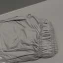 Wrap Around Dust Ruffle Bed Skirt - Light Grey - for Queen Size Beds with 18 Inch Drop - Elastic Strap - Adjustable Pleated Bedskirt with Brushed Fabric and Wrinkle Free - For Women, Men, Kids & Teens