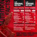 Jack Link's Beef Jerky Variety Pack - Original and Teriyaki - (9 Pack) 1.25 oz Bag - Ready to Eat Protein Snacks - 13g Protein per Serving - Made with 100% Real Beef (EXP 10/22/27)