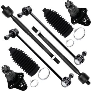 SCITOO 8pcs Front Suspension Kit Inner Tie Rod End w/Boot fit 2004-2009 for Toyota for Prius with Lower Ball Joint Sway Bar Link