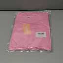 Women's Tshirt Dress Floral Cover Ups Short Sleeve Flowy Sundresses, Pink-2XL