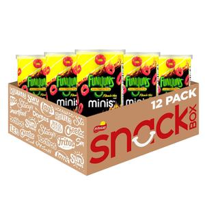 Minis Canisters, Funyuns Flamin' Hot, 1.125 Ounce (Pack of 12) (EXP 04/09/26)