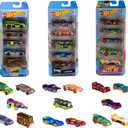 Hot Wheels Toy Cars, Bundle of 15 1:64 Scale Vehicles with 3 Themes: HW City, X-Raycers & Track Pack