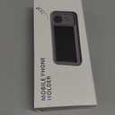 Waterproof Shower Phone Holder with Bluetooth Speaker, IPX4 Anti-Fog 360 Rotatable Suction Mount for Bathroom Kitchen