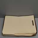 Smead Fastener File Folder, 2 Fasteners, Reinforced 1/3- Cut Tab, Legal Size, Manila, 50 Per Box