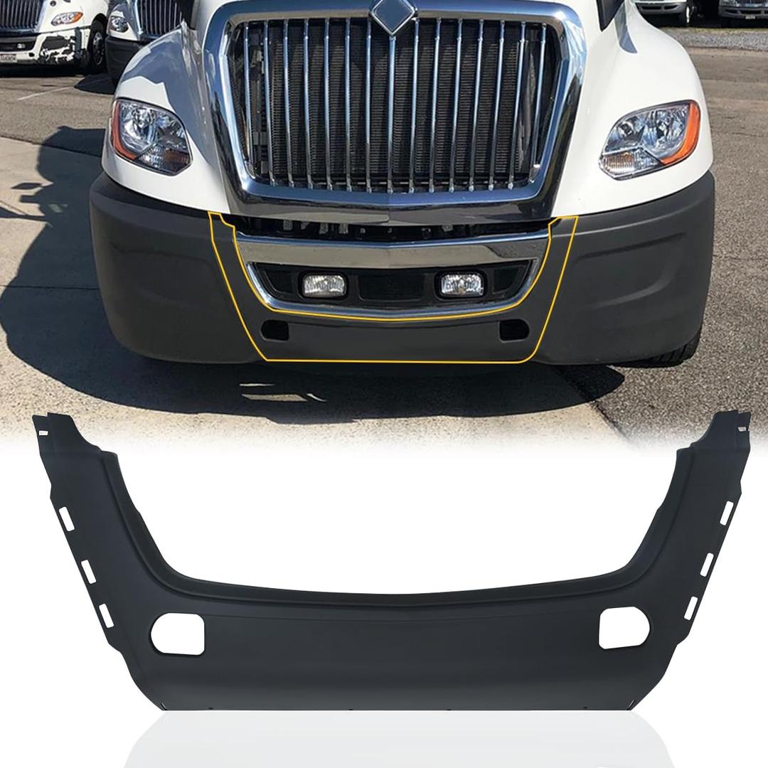 Bumper Center Trim Strip Compatible With 2018+ International LT625