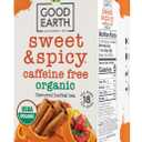 Good Earth Tea Sweet & Spicy Organic Caffeine Free Herbal Black Tea, 18 Teabags (Pack of 6)