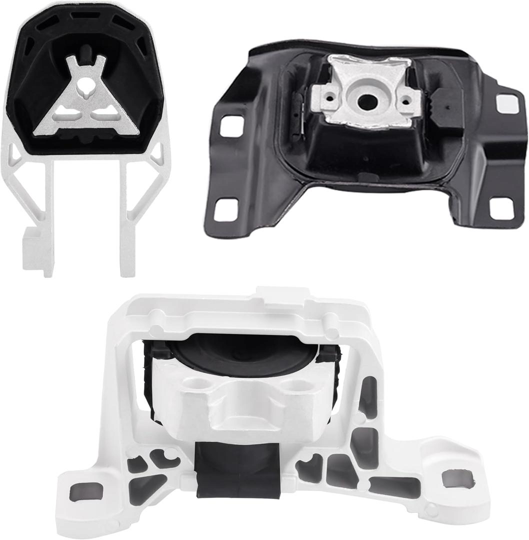 Engine Motor and Transmission Mount Kit Compatible with 2012 2013 2014 2015 2016 2017 2018 Focus 2.0L L4 Engine Replace OE A5646 AV6Z6038A A5612 AV6Z6068A A5520 CV6Z6068A Set of 3
